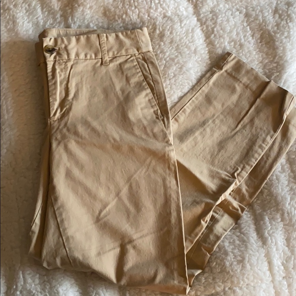 J. Crew Khaki Trousers